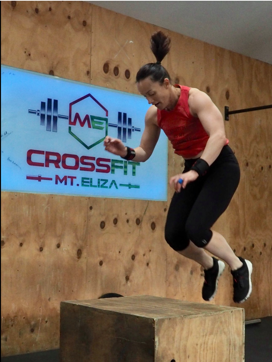 CrossFit Mt Eliza box jumps