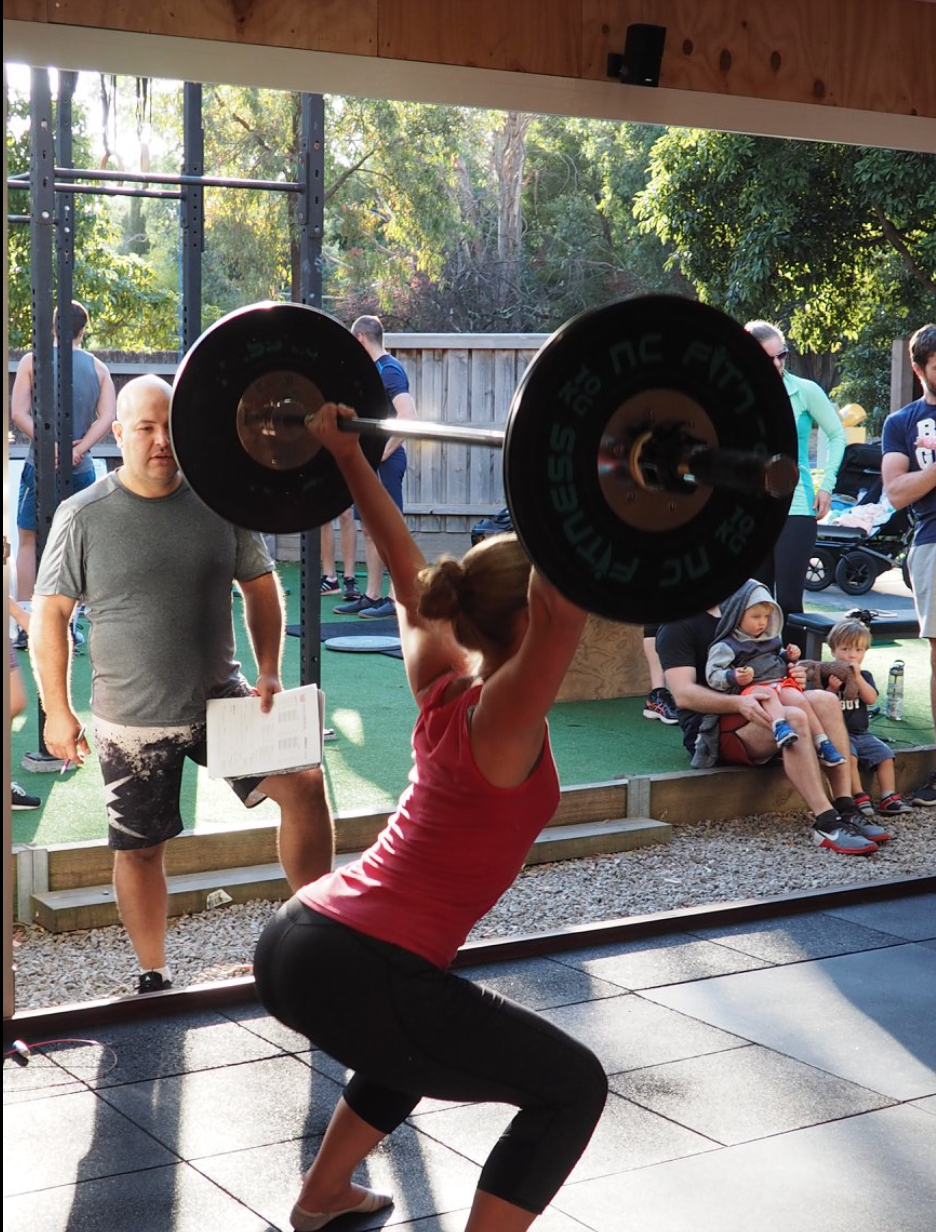 CrossFit Mt Eliza overhead